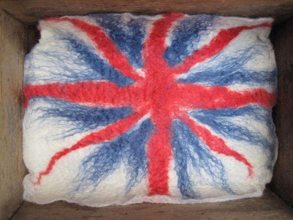 Felted Union Jack